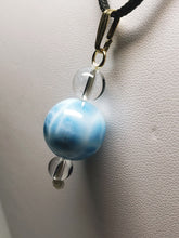 Load image into Gallery viewer, Larimar Therapeutic Pendant 25.9ct