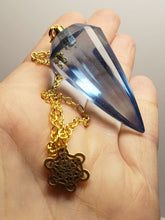 Load image into Gallery viewer, Blue - Light Andara Crystal Pendulum