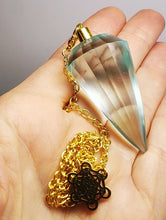 Load image into Gallery viewer, Turquoise - Light Andara Crystal Pendulum