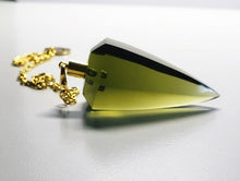 Load image into Gallery viewer, Green - Light Andara Crystal Pendulum