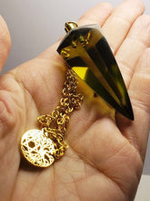 Load image into Gallery viewer, Green - Light Andara Crystal Pendulum