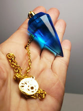 Load image into Gallery viewer, Blue - Medium Bright Andara Crystal Pendulum