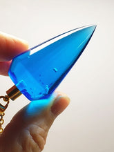 Load image into Gallery viewer, Blue - Medium Bright Andara Crystal Pendulum