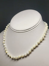 Load image into Gallery viewer, Mother of Pearl  EO+ 6mm 14-15.5inch adjustable Kid&#39;s Necklace