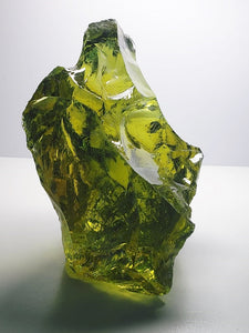 Green - Light Traditional Andara Crystal 1.07kg