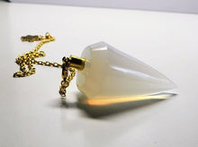 Load image into Gallery viewer, Opalescent Andara Crystal Pendulum