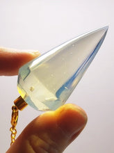 Load image into Gallery viewer, Opalescent Andara Crystal Pendulum