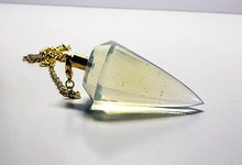 Load image into Gallery viewer, Opalescent Andara Crystal Pendulum