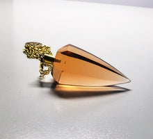 Load image into Gallery viewer, Peach Andara Crystal Pendulum