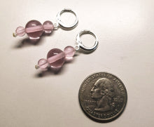 Load image into Gallery viewer, Pink Andara Crystal Earrings