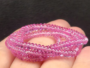 Sapphire - Pink EO++ 3-4mm 16inch