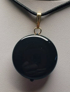 Obsidian - Rainbow Therapeutic Pendant X