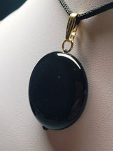 Load image into Gallery viewer, Obsidian - Rainbow Therapeutic Pendant X