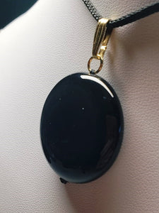 Obsidian - Rainbow Therapeutic Pendant X