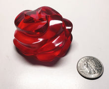 Load image into Gallery viewer, Red Andara Crystal Rose 132g