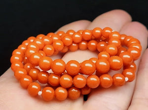 Red Coral (Italian) EO+ 4.5-5.5mm 17.75inch