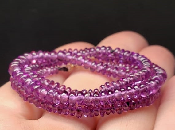 Rhodolite EO+ 3-4.5mm 17.25inch