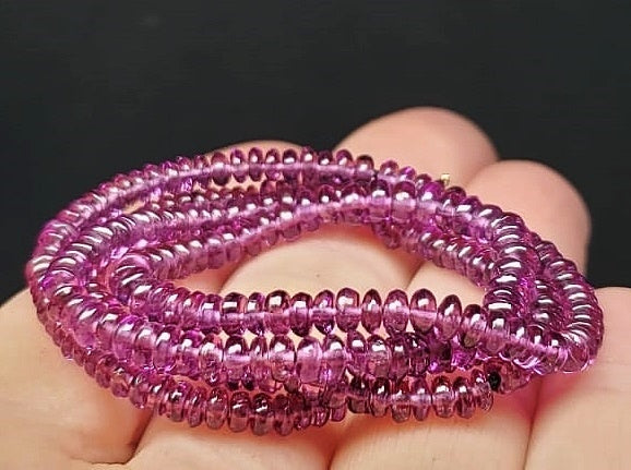 Rhodolite EO+ 3.5-4.5mm 18.75inch