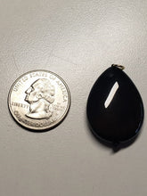 Load image into Gallery viewer, Obsidian - Rainbow Therapeutic Pendant A