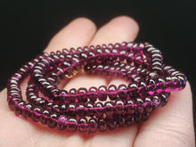 Load image into Gallery viewer, Garnet - Royal Purple  EO+ 4-6mm 20inch