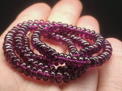 Garnet - Royal Purple  EO+ 4-5mm 16inch