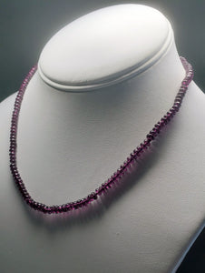 Garnet - Royal Purple  EO+ 4-5mm 16inch