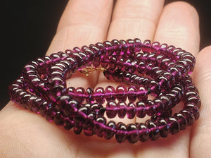 Garnet - Royal Purple  EO+ 4.2-5.2mm 18inch