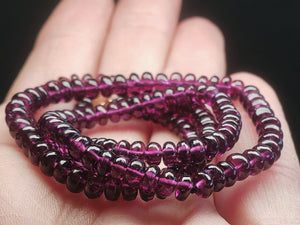 Garnet - Royal Purple  EO+ 4.1-5mm 18inch