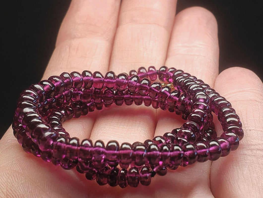 Garnet - Royal Purple  EO+ 4-5mm 19.75inch