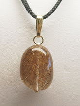 Load image into Gallery viewer, Quartz - Rutilated Therapeutic Pendant 35ct