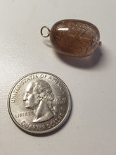 Load image into Gallery viewer, Quartz - Rutilated Therapeutic Pendant 35ct