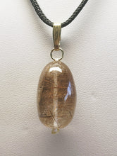 Load image into Gallery viewer, Quartz - Rutilated Therapeutic Pendant 29.9ct