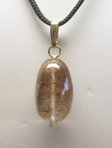 Quartz - Rutilated Therapeutic Pendant 29.9ct