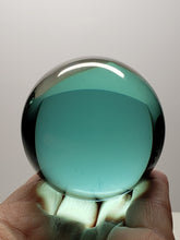 Load image into Gallery viewer, Turquoise Andara Crystal Sphere 2inch