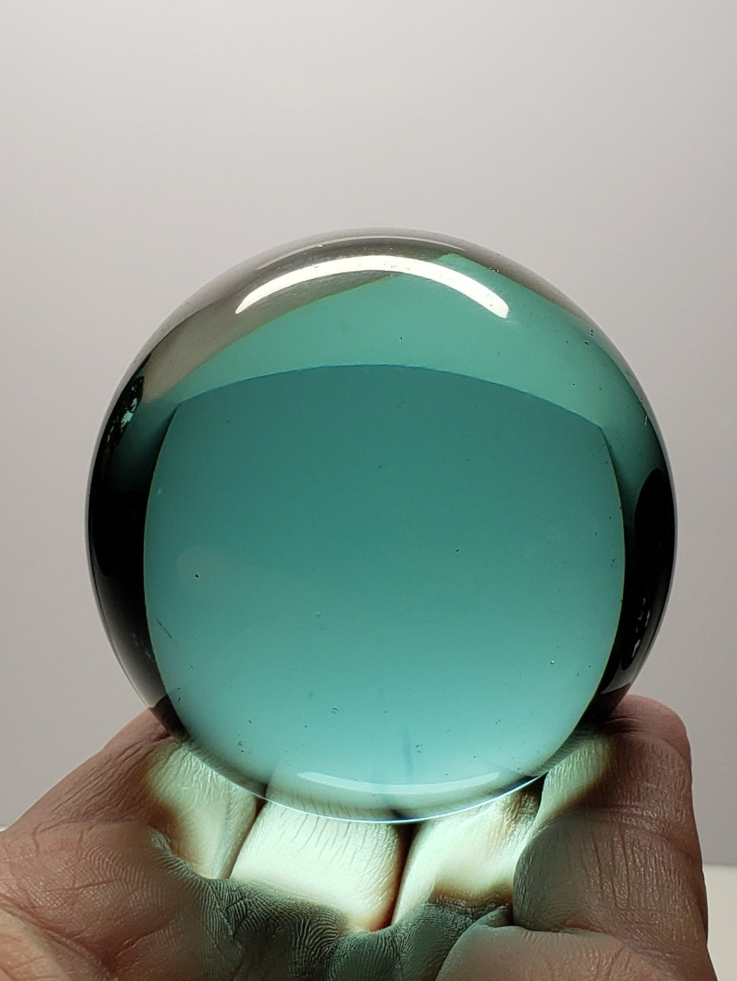 Turquoise Andara Crystal Sphere 2inch