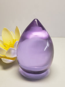Violet Andara Crystal Pointed Egg
