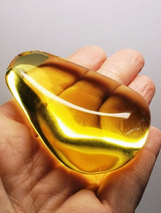 Yellow Andara Crystal Hand Piece 100g