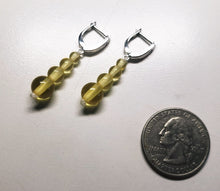 Load image into Gallery viewer, Yellow Andara Crystal Earrings