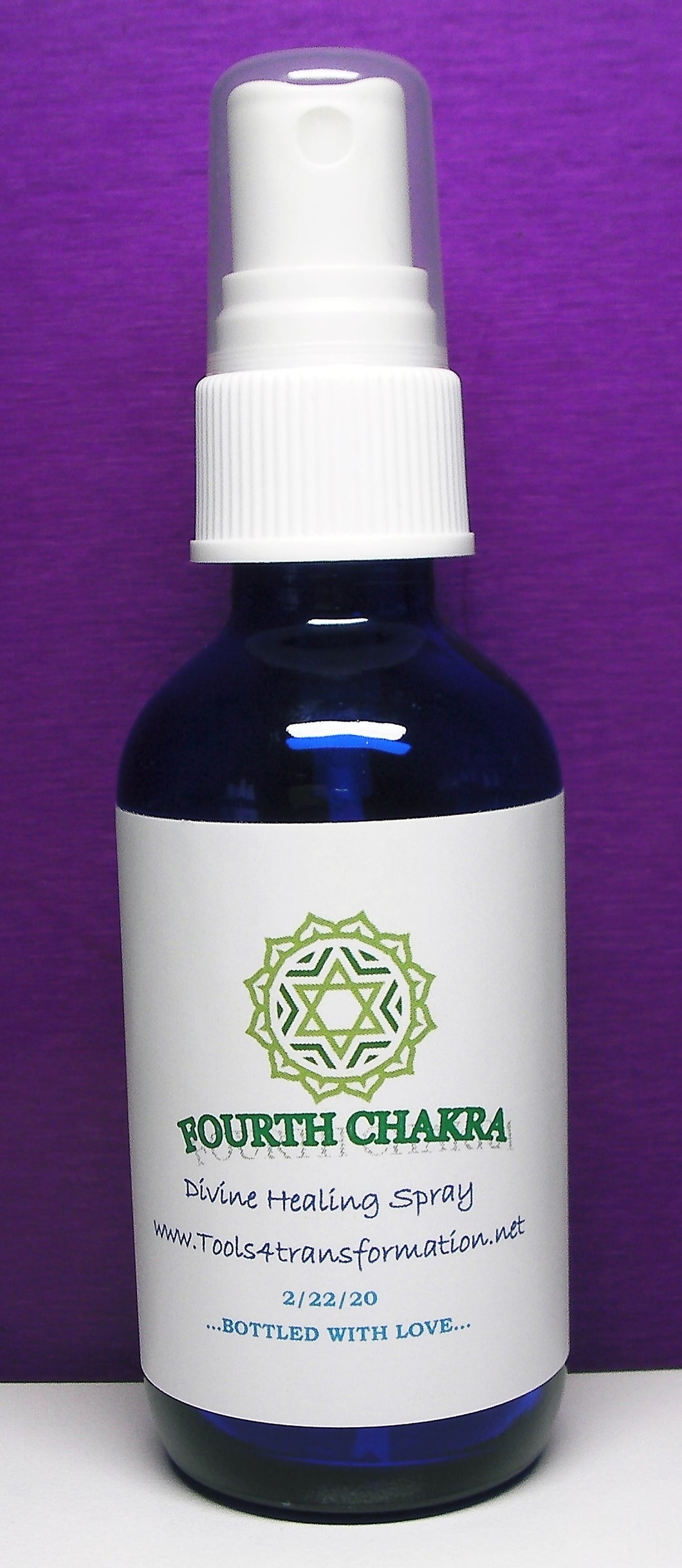 Fourth/Heart (Anahata) Chakra Healing Spray