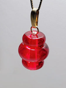 Red Andara Crystal Pendant